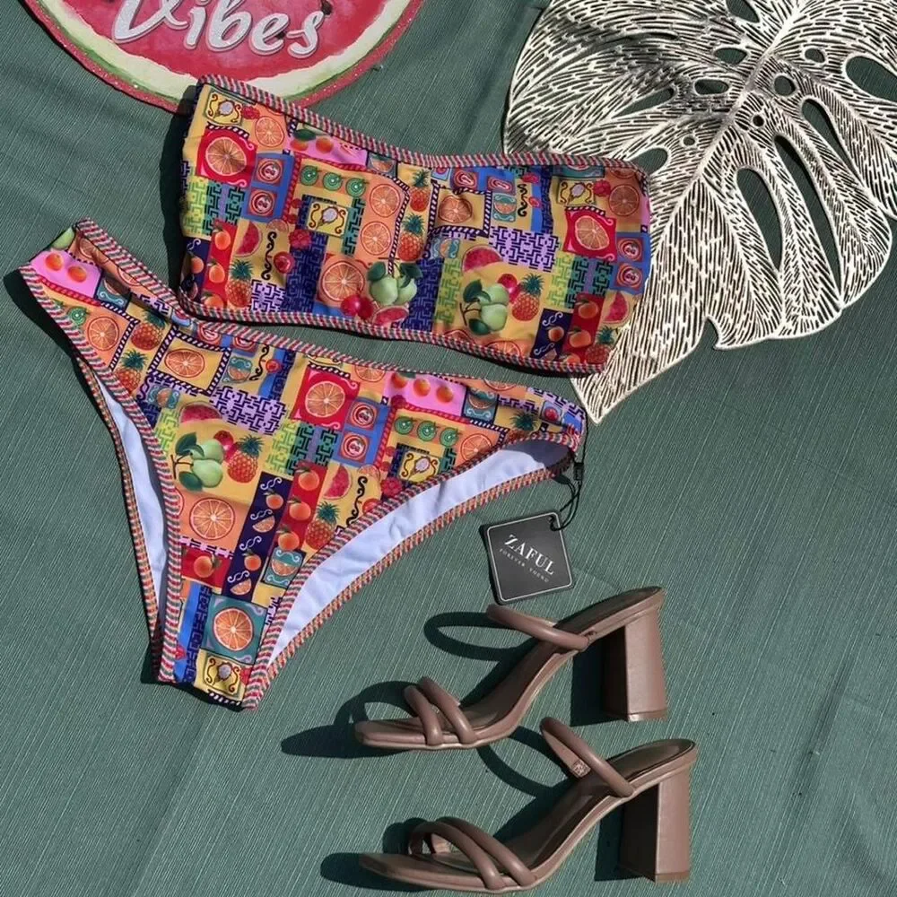 Zaful Women's Multi Bikinis-and-tankini-sets